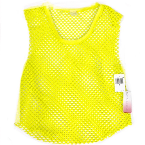 🛍️#60 Pink Lotus Netted Tank - Picture 7 of 7